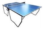 Mesa De Ping Pong Profesional Plegable C/ruedas Soporte Red Azul - Image 2