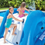 Tobogan Acuatico Inflable Intex Kool Splash Pileta Premium Azul - Image 3