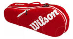 Bolso Paletero Wilson Modelo Nuevo Tenis Padel Premium Rojo