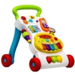 Andador Caminador Bebe Con Luces Sonidos Y Melodias Win Fun Blanco