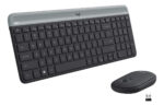 Teclado Logitech + Mouse Mk470 Wirelees Slim Usb Color Del Teclado Negro - Image 3