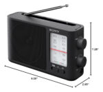 Radio Sony Icf-506 Portatil Am/fm Sintonizacion Analogica Negro - Image 3