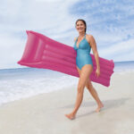 Flotador Inflable Cama Montable Para Piscina Camastro 183 Cm Color Rosa - Image 3