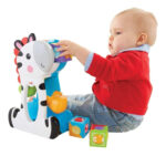 Cebra Bloques De Encastre Fisher Price Actividades P/ Bebes Blanco - Image 3