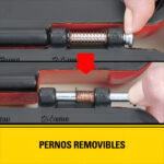 Caja Juego De Herramientas R99-150la 150 Piezas Stanley Racing Tubos Color Mango Amarillo - Image 7