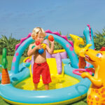 Pileta Inflable Dinoland Playcenter Infantilx 280 Lts Intex Azul - Image 3