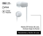 Auriculares Bluetooth Inalambricos In Ear Sony Wi-c100 Color Blanco - Image 5