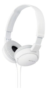 Auriculares 3.5 Mm Sony Plegables Super Bass Mdr-zx110 Color Blanco