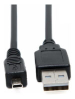 Cable Usb A Mini Usb Cargador Universal Celular Ramos Mejia Negro - Image 2