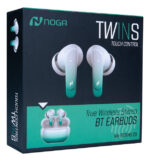 Auriculares Bluetooth Inalambricos Inear Tws Celular Noga 29 Color Verde - Image 3