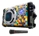 Parlante Panacom Bluetooth Portatil + Microfono Inalambrico Ultimo Modelo - Image 2