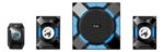 Parlantes Genius 2.1 + Rms Retroiluminado Modelo Nuevo Ramos Mejia Azul/negro - Image 3