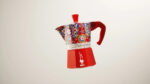 Cafetera Bialetti Moka Express Dolce & Gabbana 6 Tazas Color Rojo - Image 6