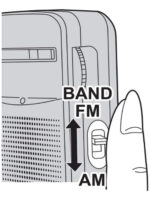 Radio Panasonic Rf-p50 Rf-p50 Analógico Portátil Color Gris - Image 3