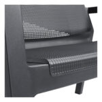 Set Juego Jardin Exterior Impermeable Keter Sillon + Sillas Estructura Negro - Image 8