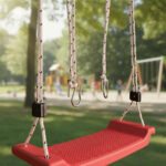 Hamaca Tabla Con Soga Rodacross Color Rojo - Image 2