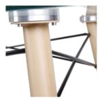 Juego De Comedor Irlanda Mesa Diseño Moderno + 4 Sillas Blanco Liso - Image 5