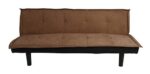 Futon Sofa Tela Resistente Comodo Calidad Premium Envios  Marrón - Image 6