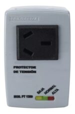 Protector Estabilizador Tension Tv Pc Notebook Hogar Calidad Gris - Image 2