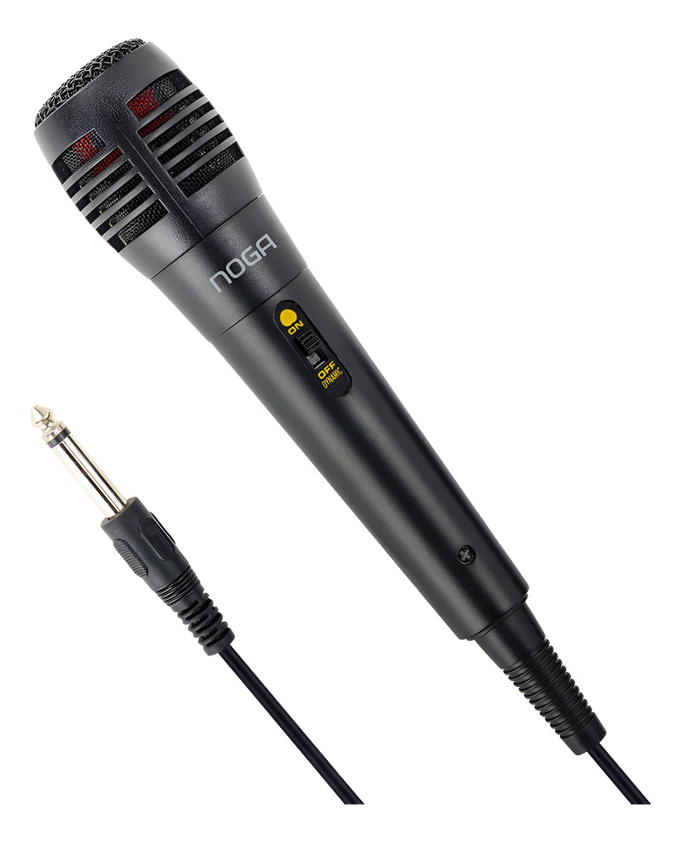 D_NQ_NP_754929-MLA94577958395_102025-F.jpg Microfono Profesional Pc Notebook Karaoke Dj Eventos Ramos Negro - Image 1