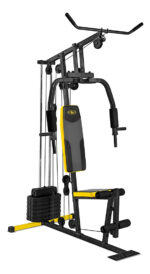 Multigym Profesional Athletic Works Pesas Multifuncional Negro