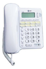 Teléfono Fijo At&t Blanco Cl2909 Con Id De Llamadas Y Bloqueo