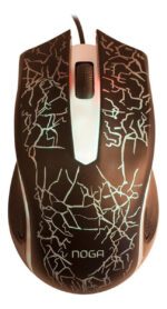 Mouse Gamer Noganet Retroiluminado 6 Bot + Dpi Varios Modelos Negro