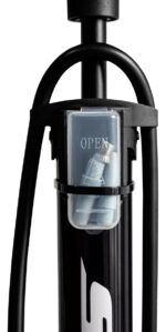 Inflador De Pie De Bicicleta Aluminio Con Manometro 160 Psi - Image 4