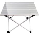 Mesa Valija Plegable Resistente Y Liviana Camping Con Asas Gris - Image 2