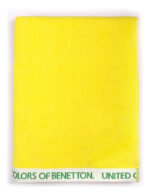 Set X2 Toallas Benetton Algodon 1.6m Playa Bordada Premium Azul Y Verde Lisa - Image 2