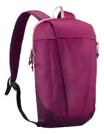 Mochila Urbana Y Senderismo Moderna Reforzada Premium Color Violeta Oscuro Diseño De La Tela Liso