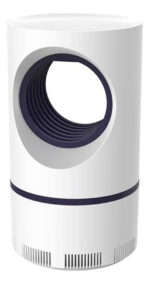 Lampara Electrica Mata Insectos Luz Led Usb Calidad Premium Blanco