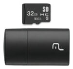 Pendrive Tarjeta Memoria Multilaser 32gb - 2 En 1 - Con Adaptador Usb Almacenamiento