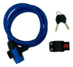 Linga Moto Blicicleta Cadena Tipo Piton Candado Reforzado Azul - Image 2