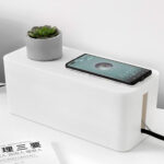 Mini Organizador De Cables Zapatilla Escritorio Oficina - Image 2