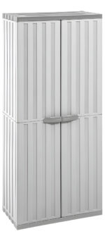 Armario Multiuso Starplast 4 Entrepaños Plástico Gris Rimax Gris