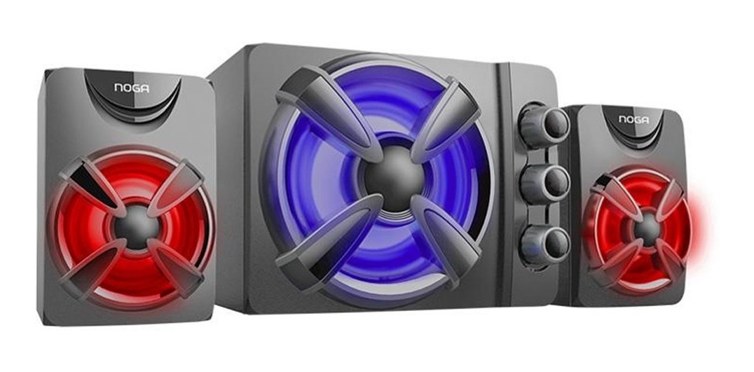 D_NQ_NP_768662-MLA49774716681_042022-F.jpg Parlantes Noganet Potenciados Alimentacion Usb 2.1 Ultimo Modelo - Image 1