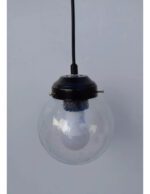 Lampara De Techo Colgante Led E27 Con Diseño Globo Metalico - Image 4