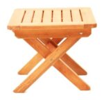 Set De Mesa + 2 Sillas Plegables Diseño Exterior Interior Natural - Image 7