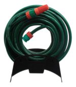 Manguera Jardin Tramontina Reforzada + Accesorios Y Soporte Verde Oscuro