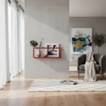 Estante Con Marco Multiuso Diseño Metalico Objetos Ult Mod - Image 9