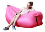 Sillon Puff Inflable Playa Pileta Camping + Bolso + Colores - Image 2