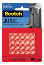 Set X20 Tope De Goma Adhesivo Transparente Diseño Calidad