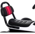 Karting Coche Infantil Auto A Pedal Modelo Retro Ult Diseño Blanco - Image 6