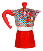 Cafetera Bialetti Moka Express Dolce & Gabbana 6 Tazas Color Rojo - Image 2