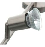 Lampara Techo Aplique Pared Plafon Barra 3 Luces Metal 150w - Image 6