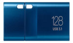 Pendrive Usb Tipo C Samsung 128gb 400mb/s Compacto Diseño Calidad Color Azul Con Tapa - Image 3