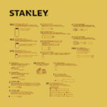 Set De Herramientas Mecánicas Stanley Cromado 150 Piezas Negro - Image 3