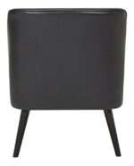 Silla Sillon Chocolate Individual Acolchado 1 Cuerpo Ramos Marrón Pvc - Image 3