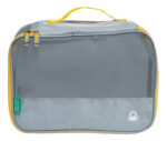 Set De 3 Organizadores De Viaje Benetton Diseño Calidad Gris - Image 2